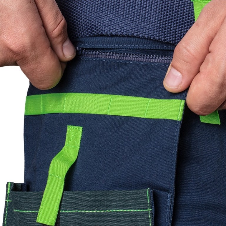 NEO - Férfi rövid munkásnadrág övvel, Premium line, L