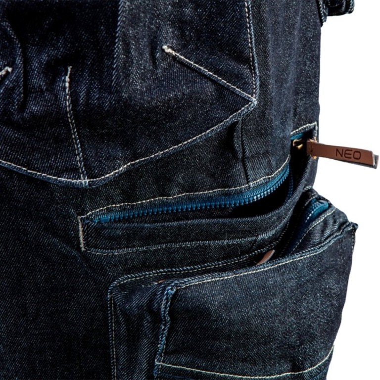 NEO - Férfi rövid munkásnadrág, Denim line, M