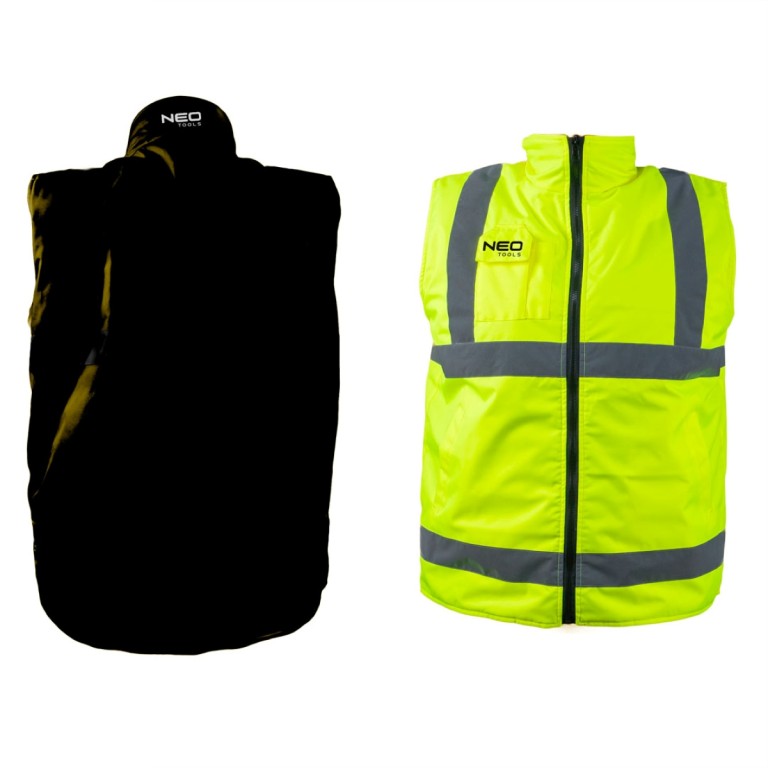 NEO - Láthatósági munkásmellény, kifordítható, XXL