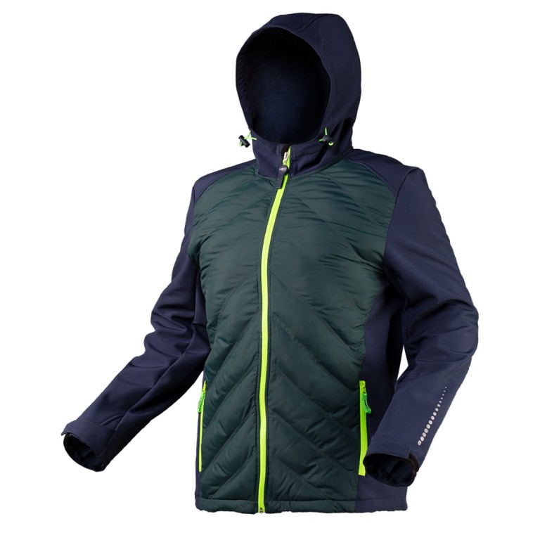 NEO - Softshell munkásdzseki, Premium line, steppelt betéttel, XXL